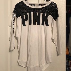PINK half sleeve shirt